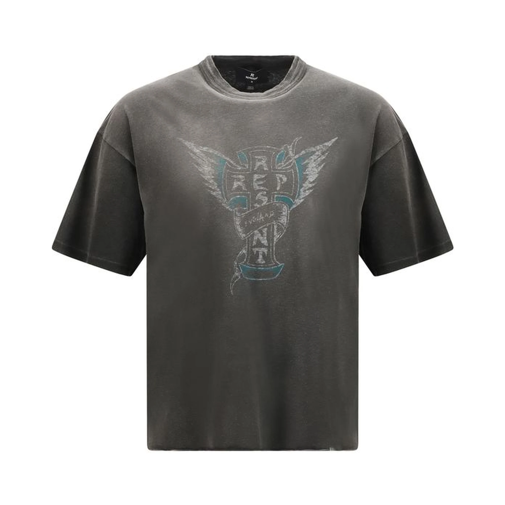 Gray Cotton T-Shirt