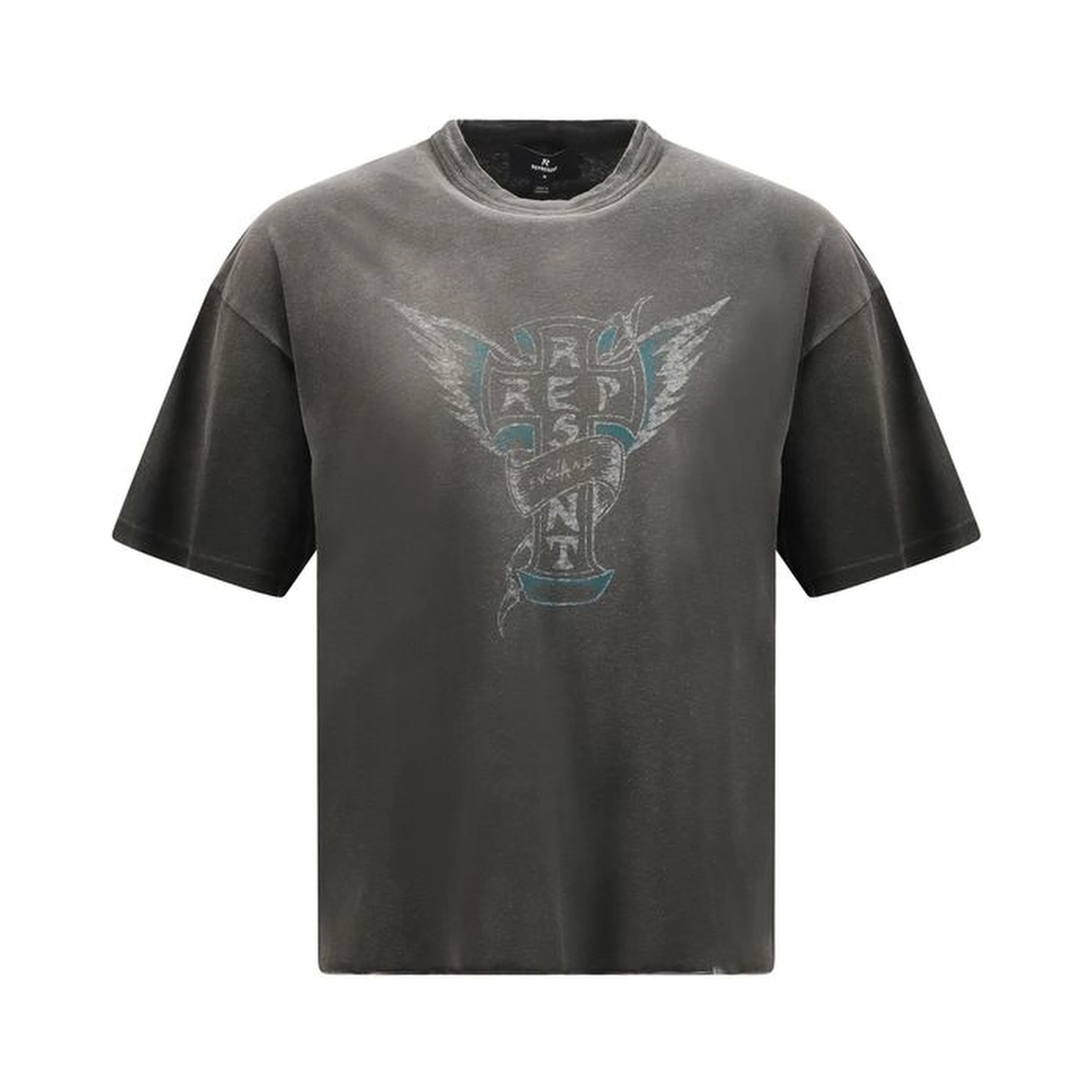Gray Cotton T-Shirt