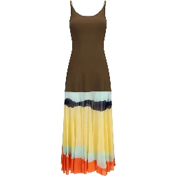 Multicolor Viscose Casual Dress