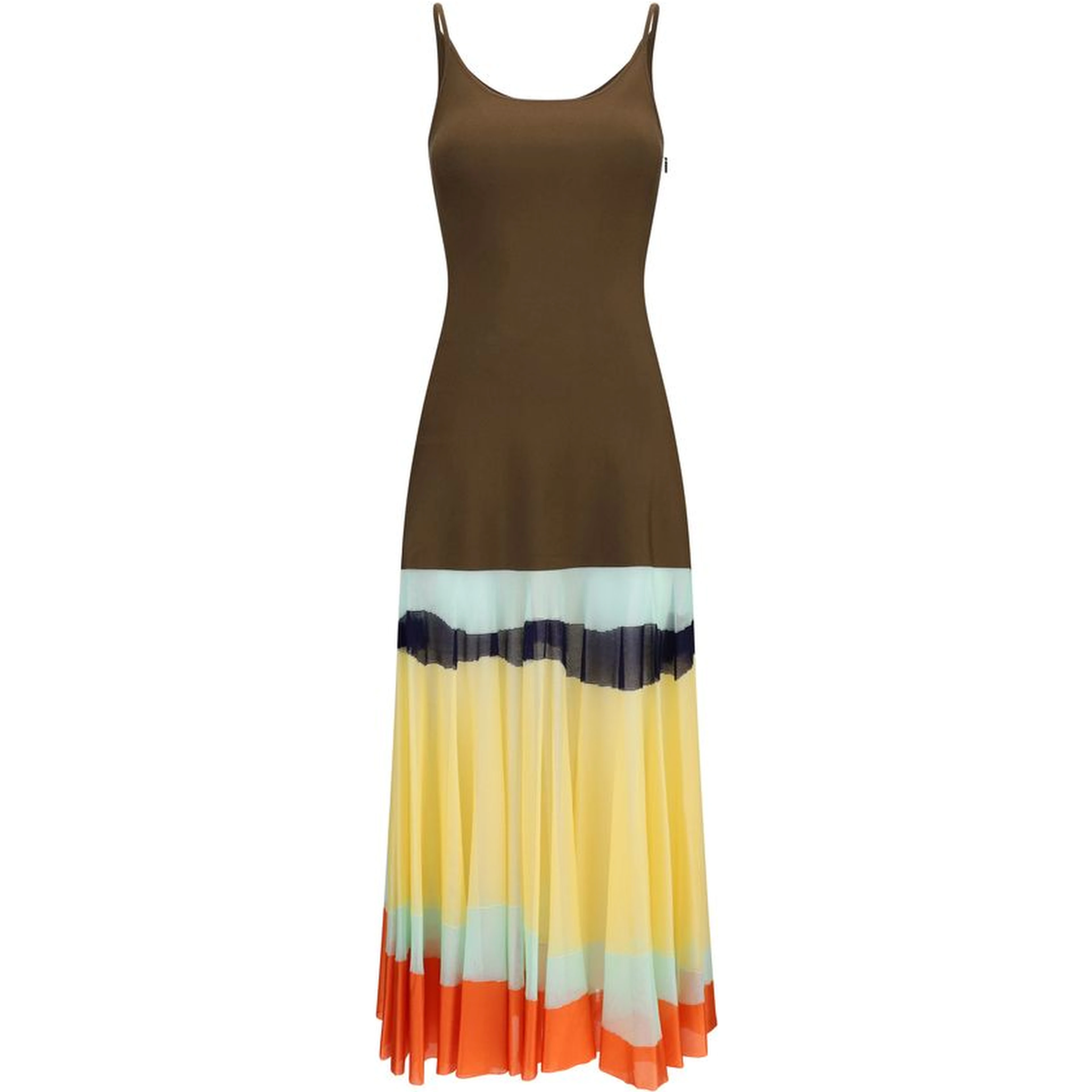 Multicolor Viscose Casual Dress