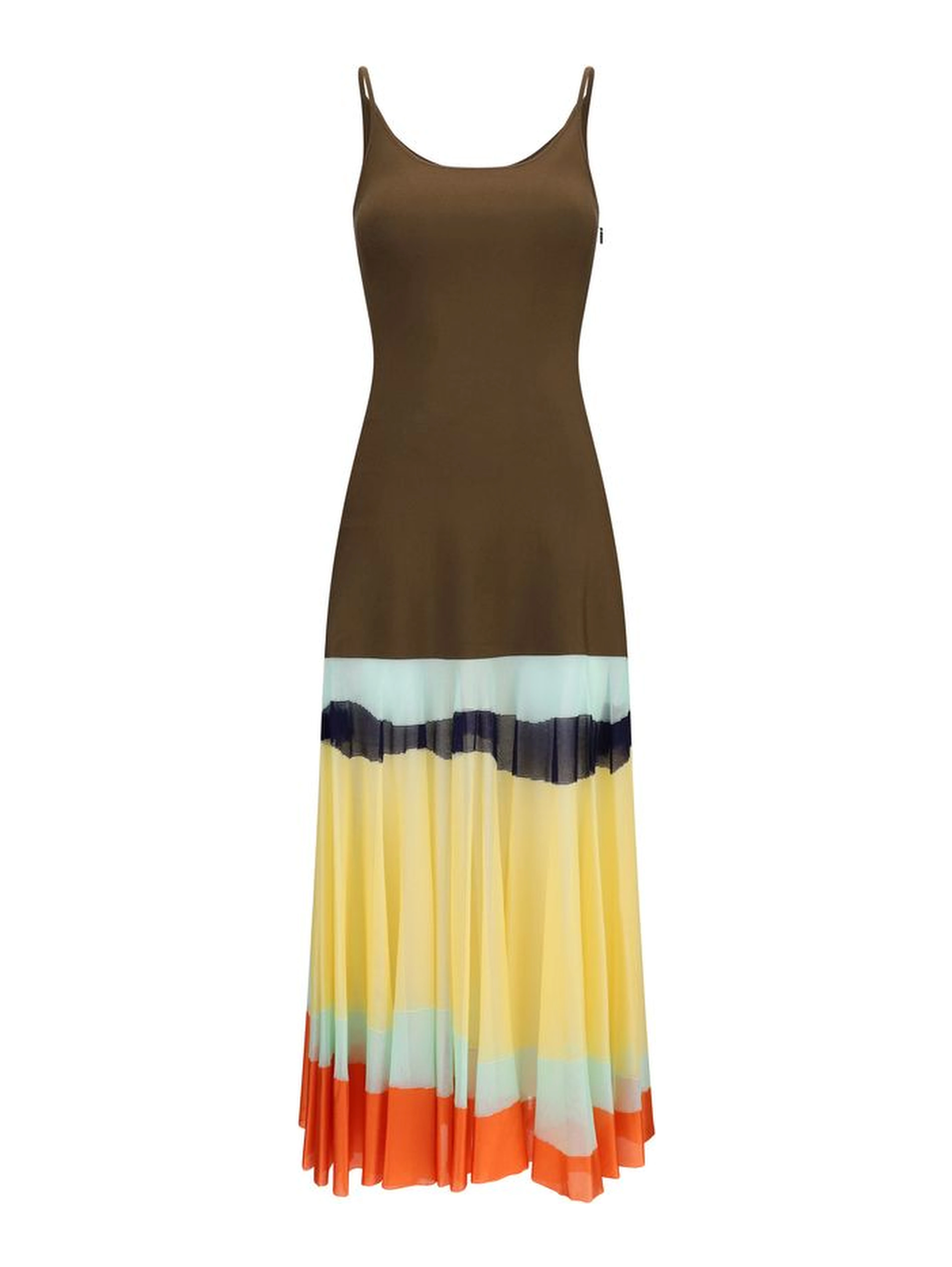 Multicolor Viscose Casual Dress