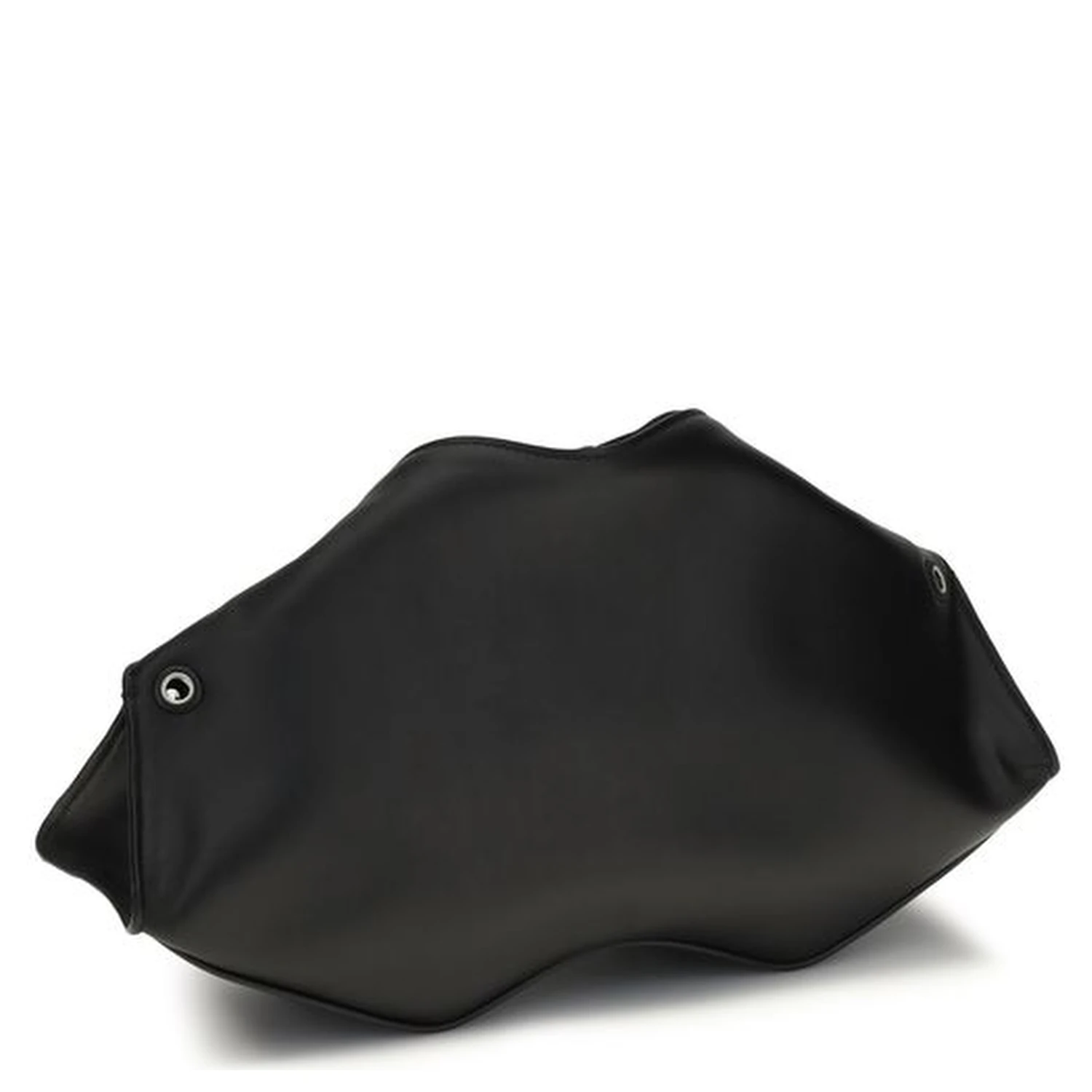 Black Calf Leather Bos Taurus Clutch Bag