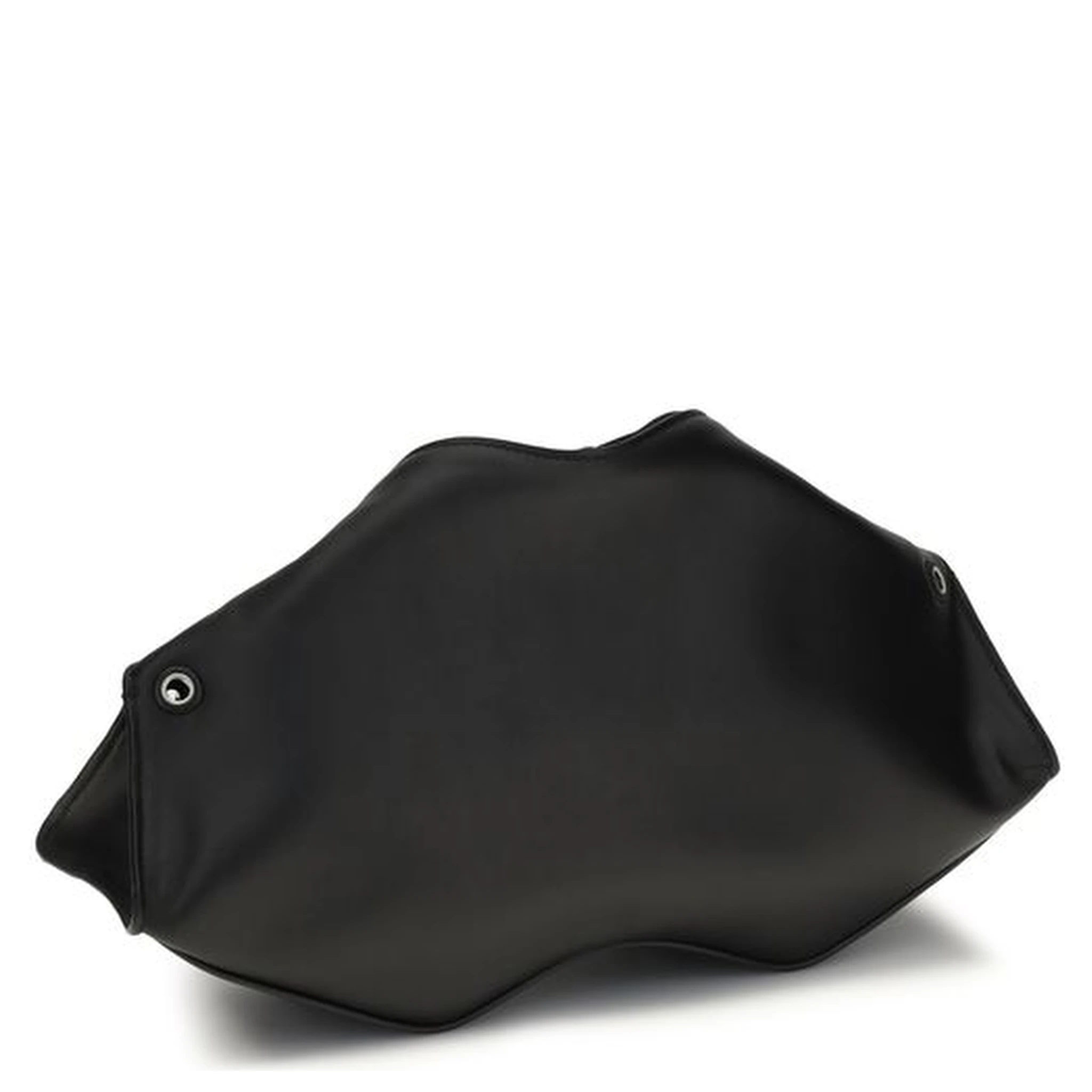 Black Calf Leather Bos Taurus Clutch Bag