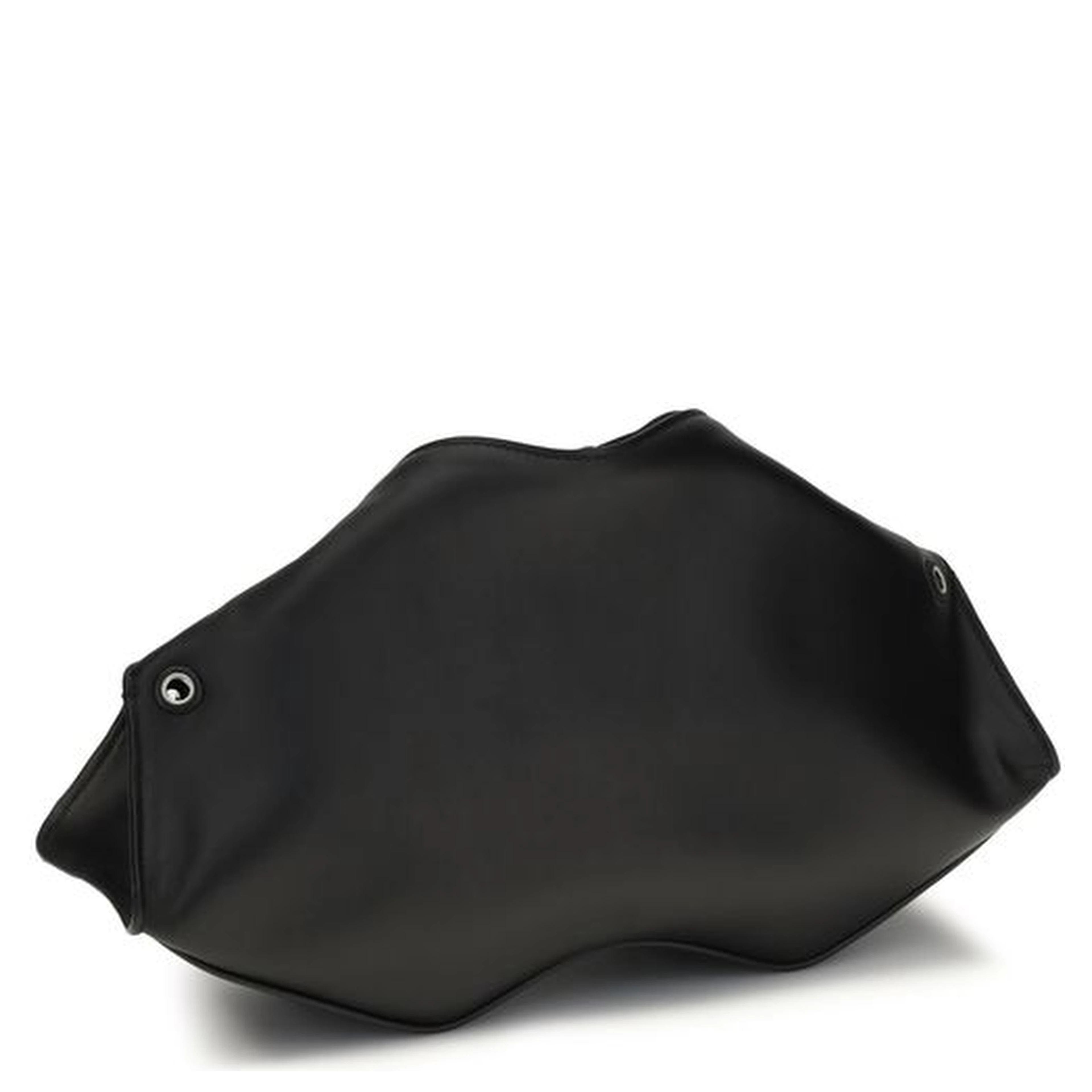 Black Calf Leather Bos Taurus Clutch Bag