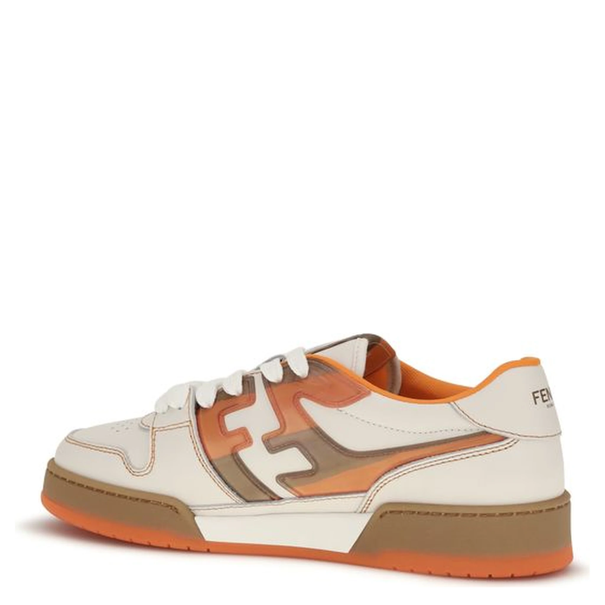 Multicolor Leather Athletic Sneakers