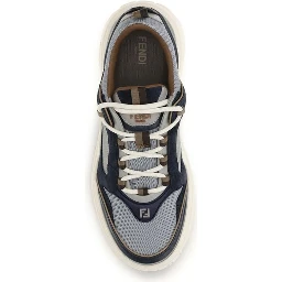 Multicolor Calf Leather Bos Taurus Athletic Sneakers