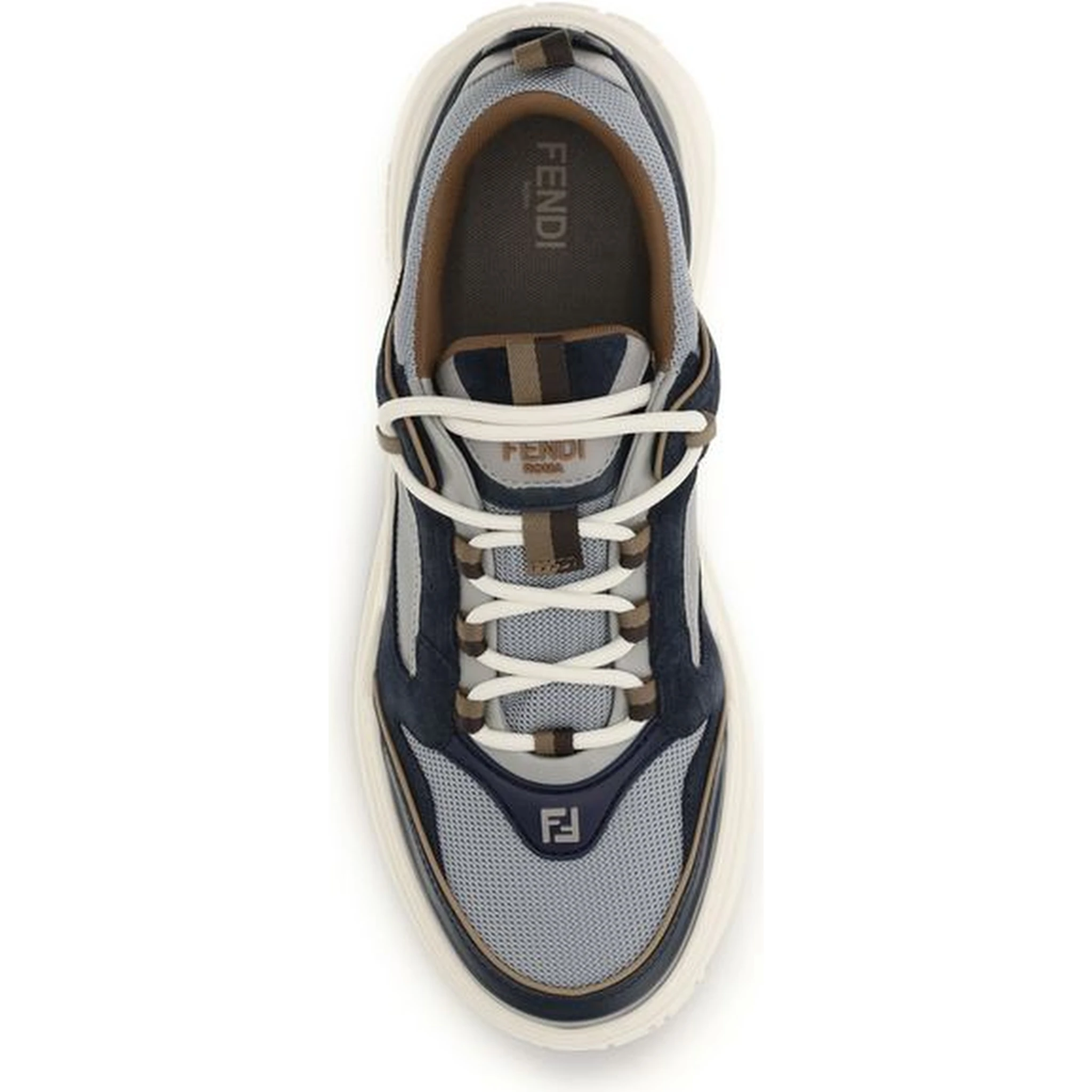Multicolor Calf Leather Bos Taurus Athletic Sneakers