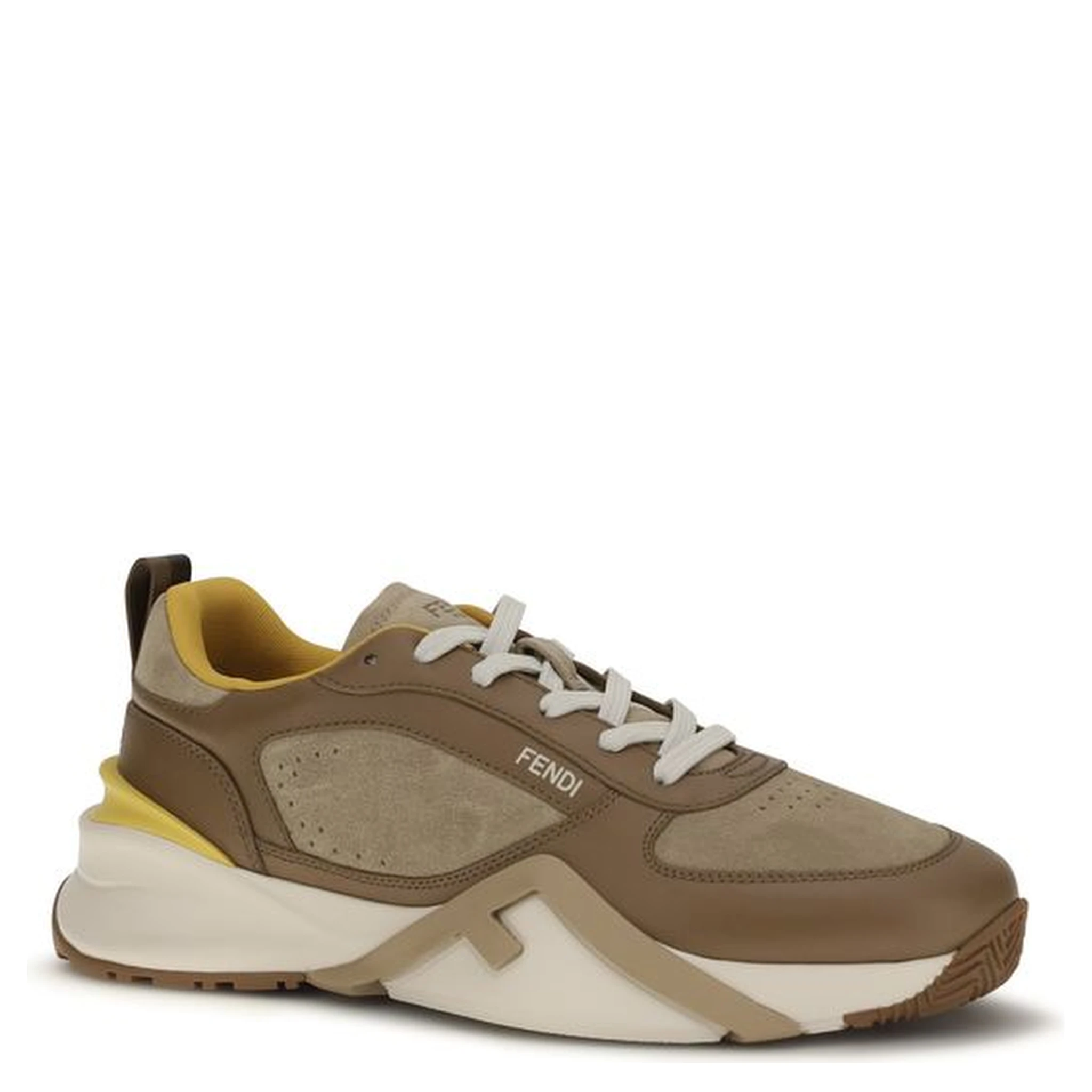 Multicolor Calf Leather Bos Taurus Athletic Sneakers
