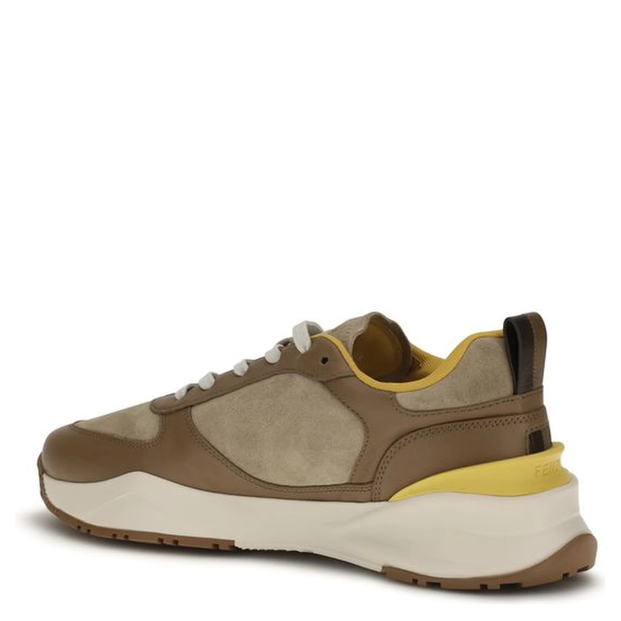 Multicolor Calf Leather Bos Taurus Athletic Sneakers
