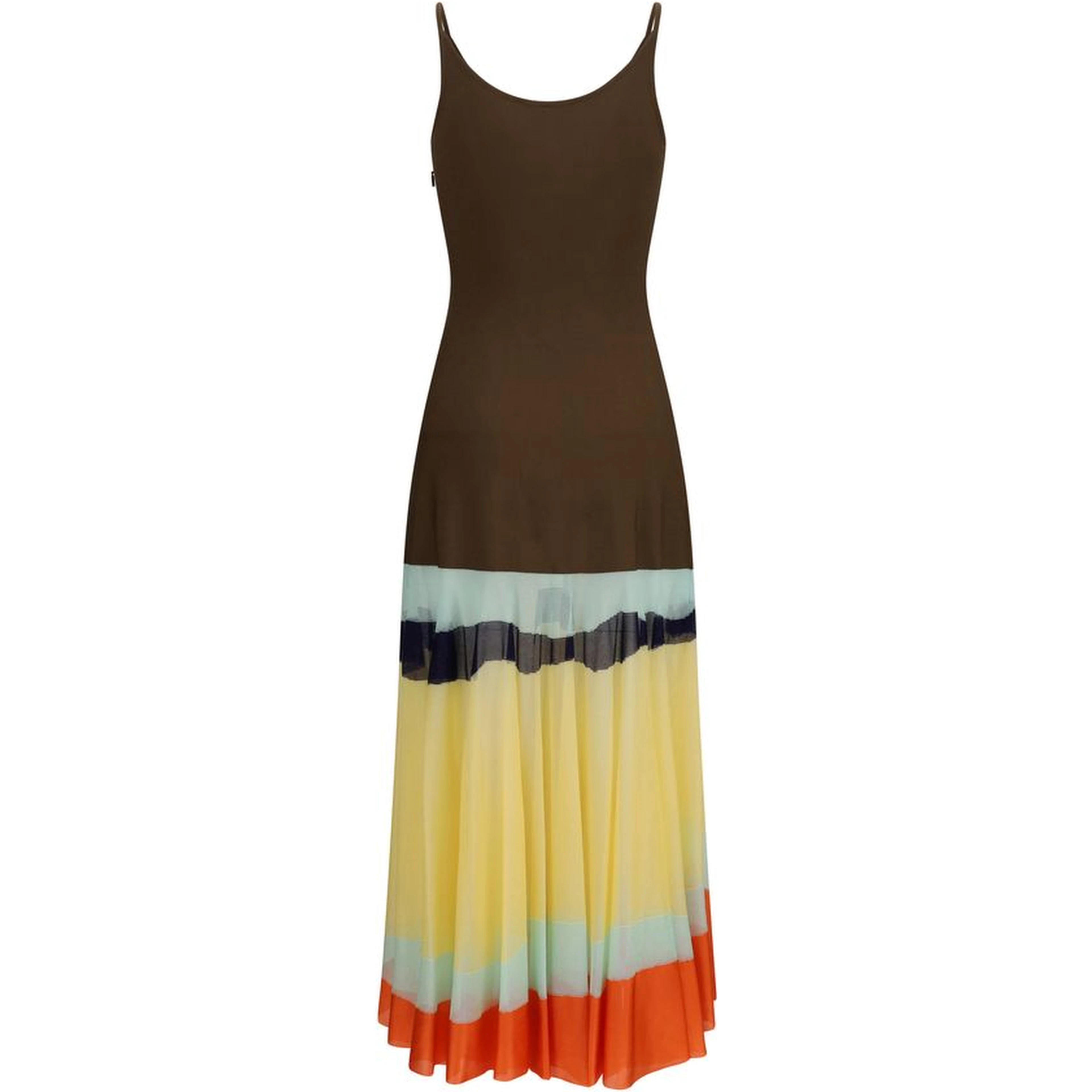 Multicolor Viscose Casual Dress