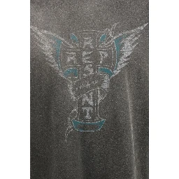 Gray Cotton T-Shirt