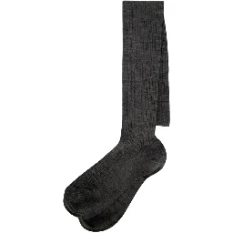 Gray Cashmere Socks