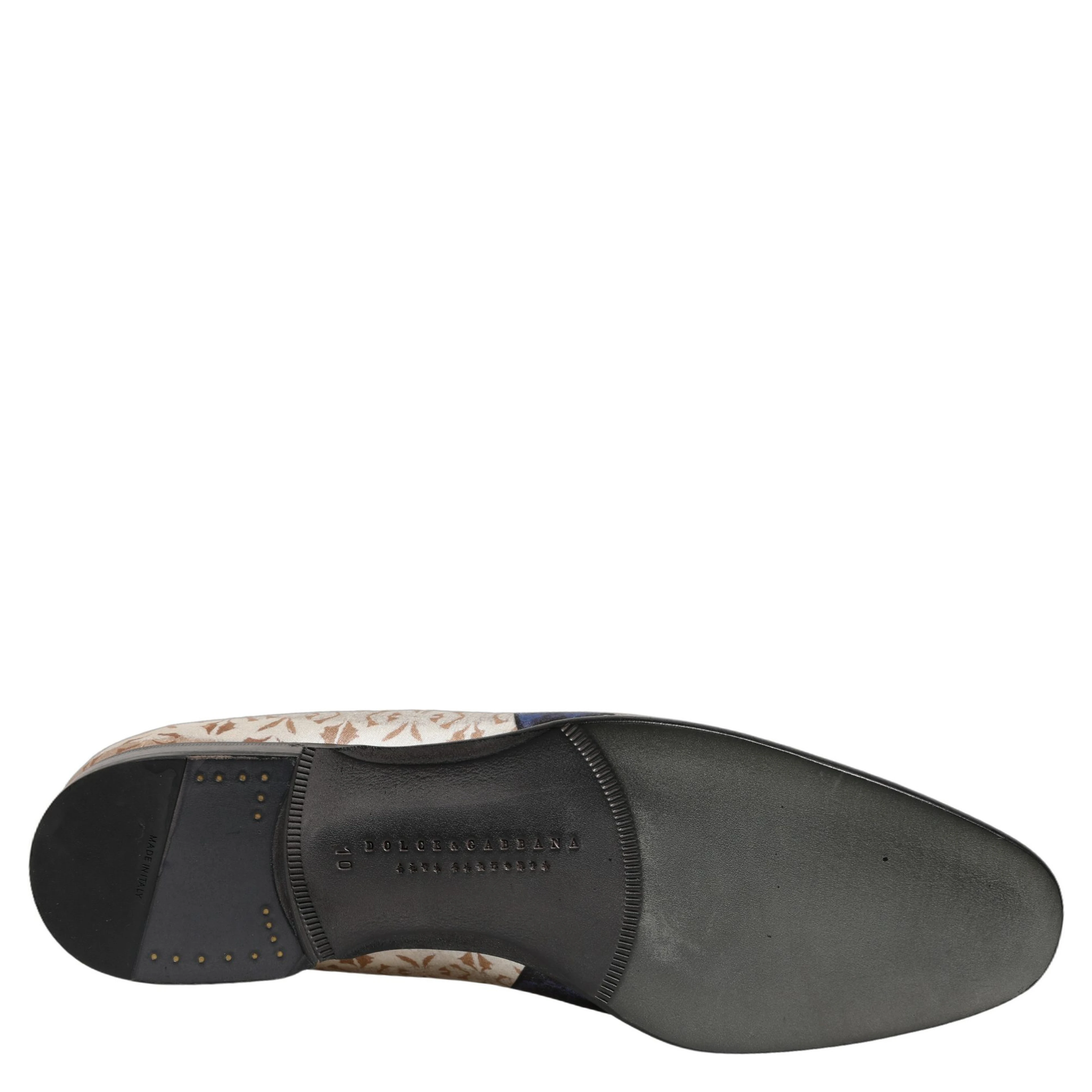 Multicolor Fruit Print Velvet Loafers Shoes