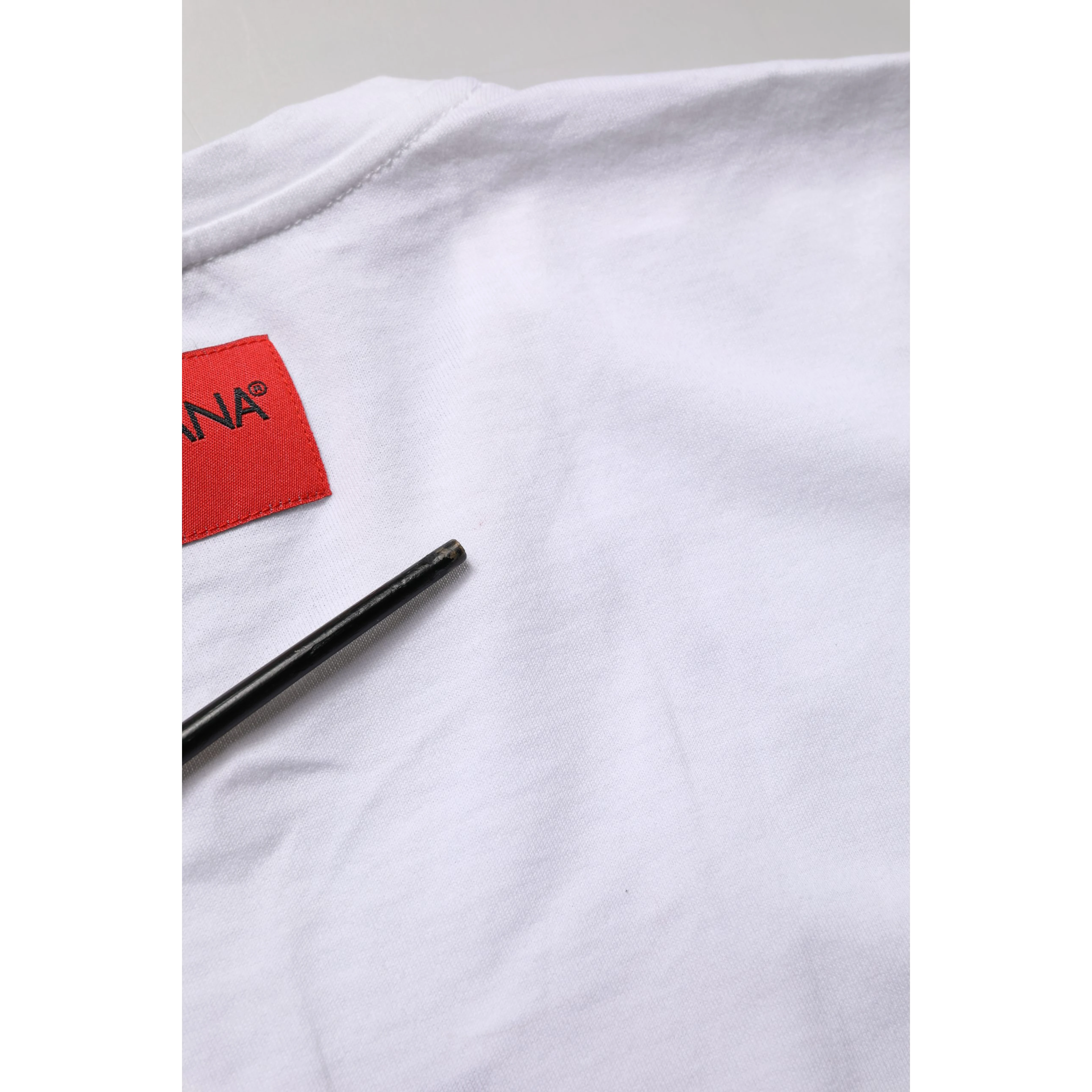 White Floral Graphic Short Sleeve Crew Neck T-shirt