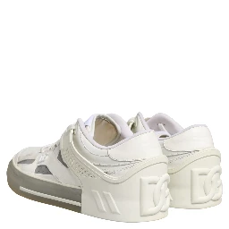 White Low Top Custom 2.Zero Sneakers Shoes