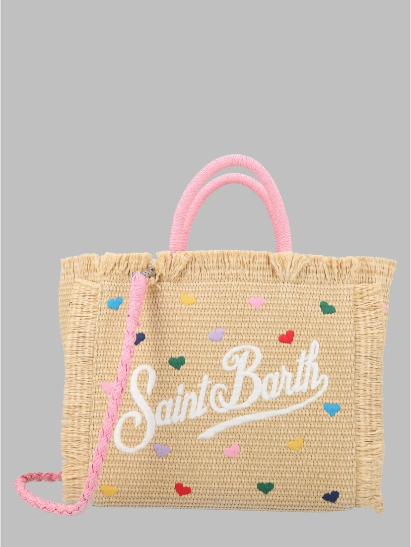 colette straw n - mini hearts col emb