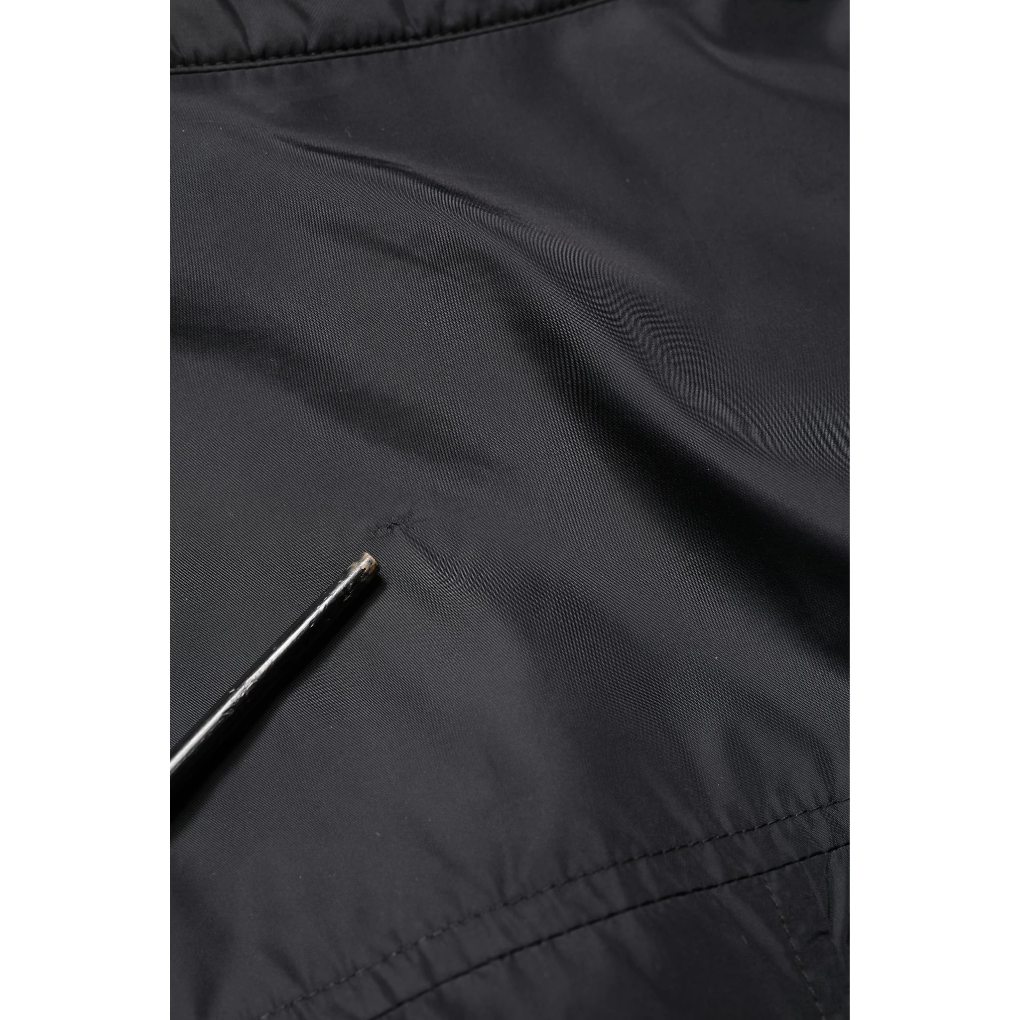 Black Logo Plaque Long Sleeves Shirt Jacket