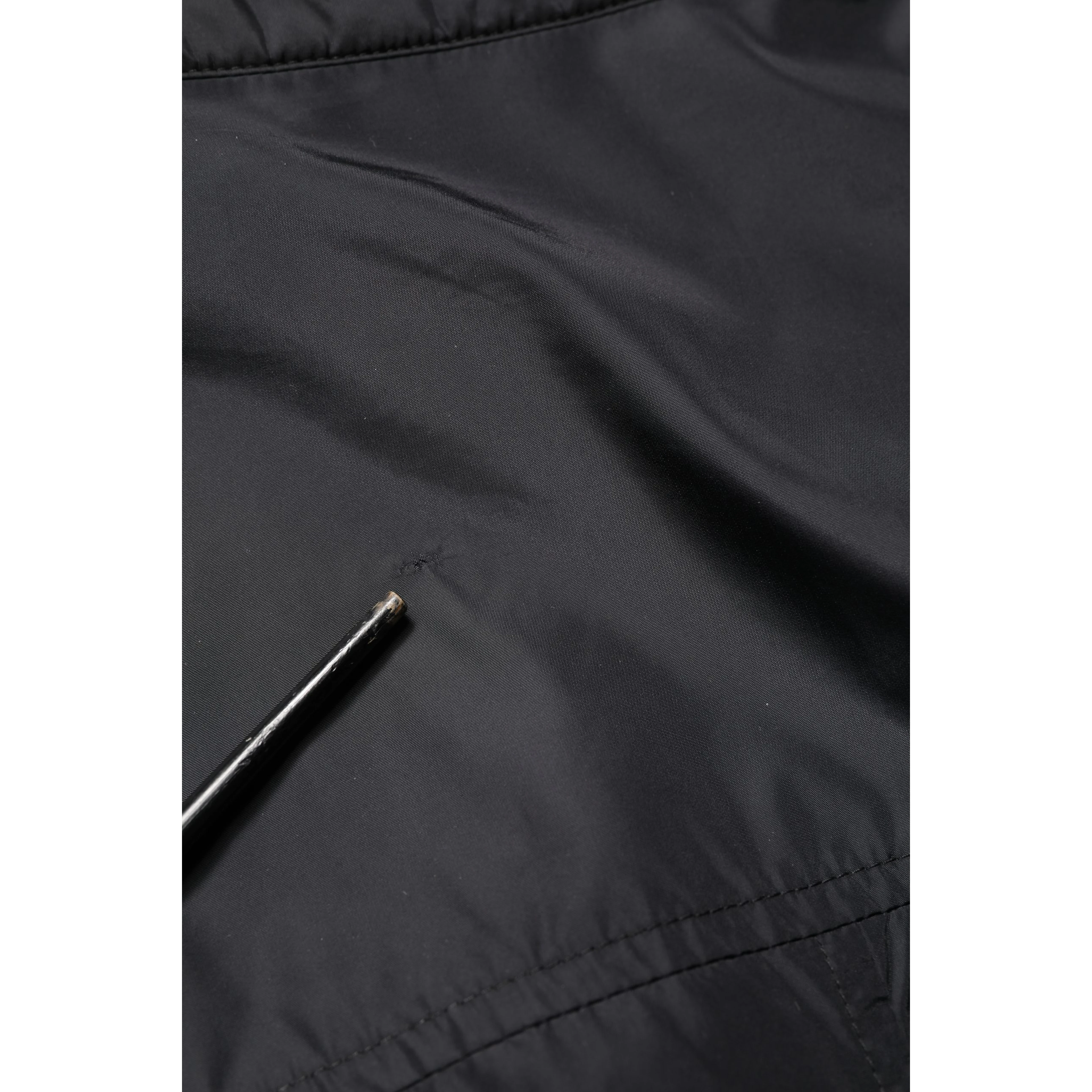 Black Logo Plaque Long Sleeves Shirt Jacket