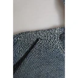 Blue Cotton Logo Hooded Sweatshirt  Sweater