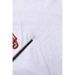 White Cotton DG Love Patch Crew Neck T-shirt
