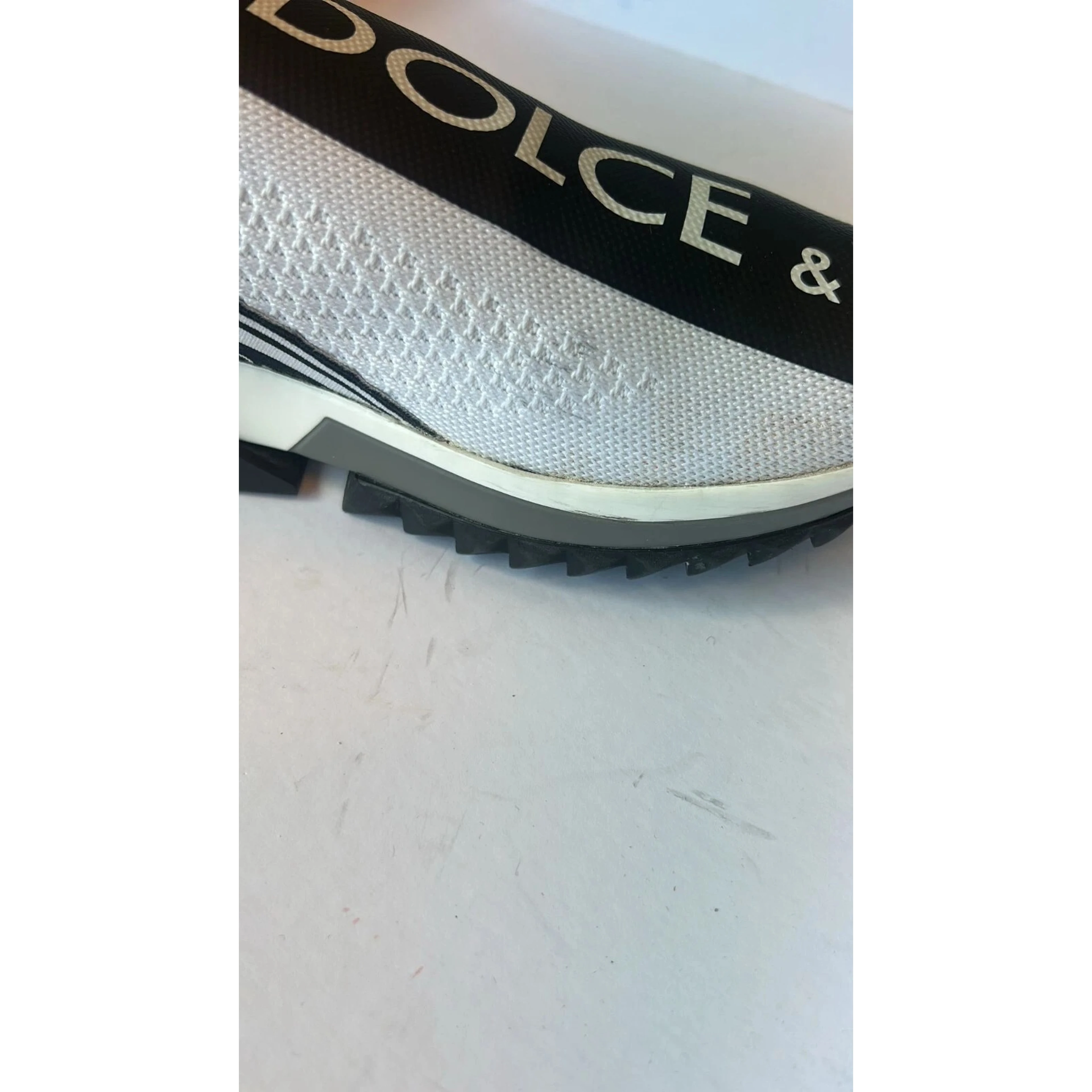 White Black Slip On Sorrento Sneakers Shoes