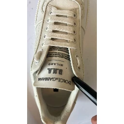 White Miami Leather Low Top Sneakers Shoes