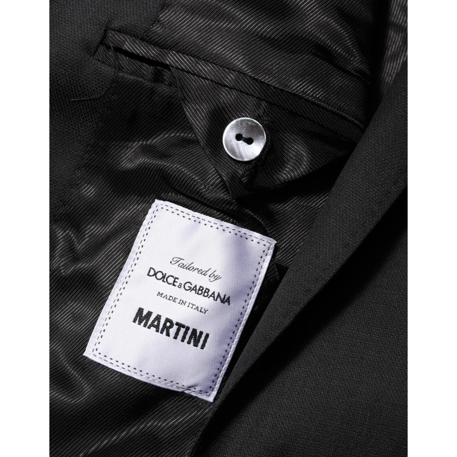 Black Single Breasted Men Coat MARTINI Blazer