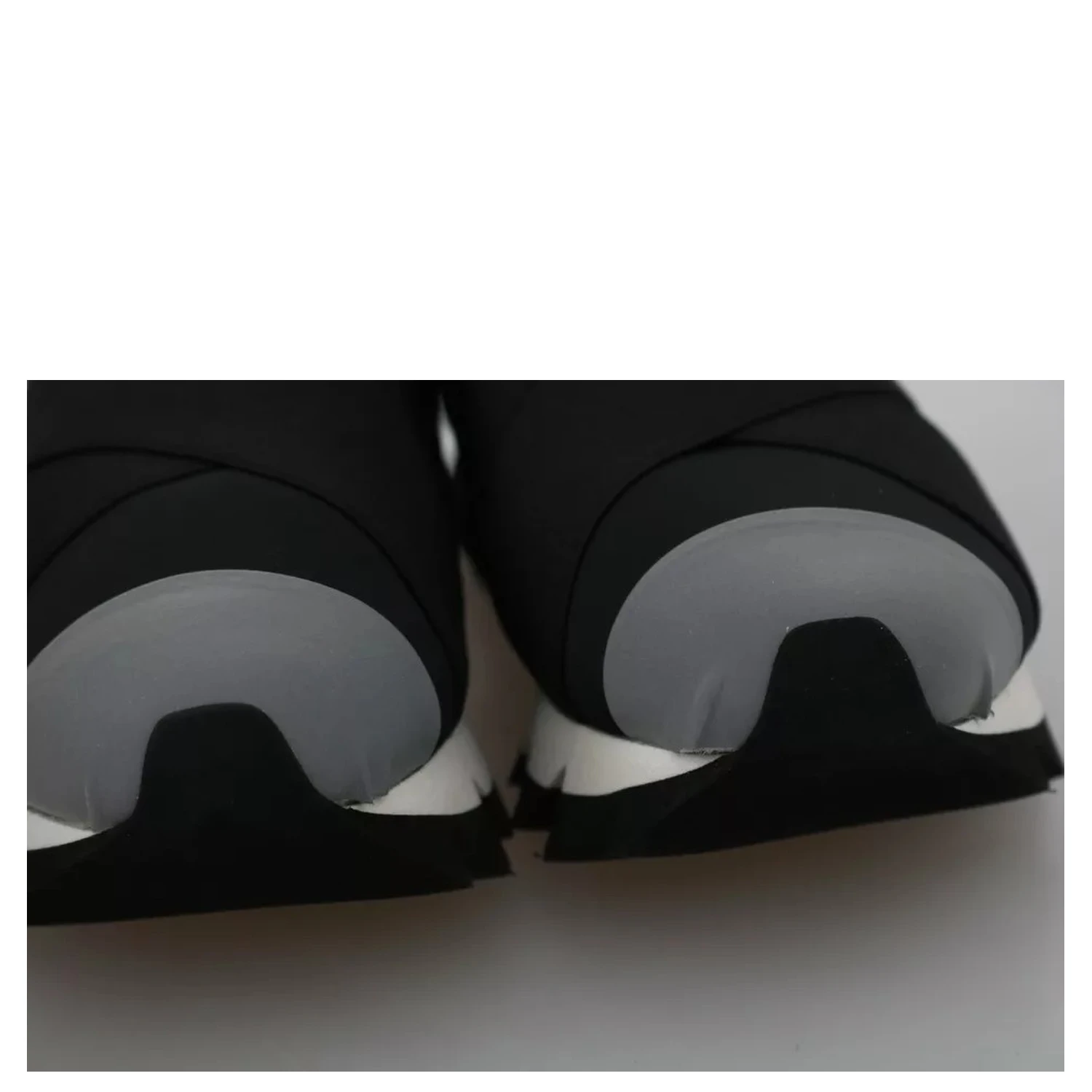 Black Shark Neoprene Stretch Sneakers Shoes
