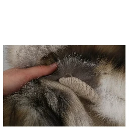 Brown Fox Tail Fur Shawl Neck Wrap Cover Collar Scarf