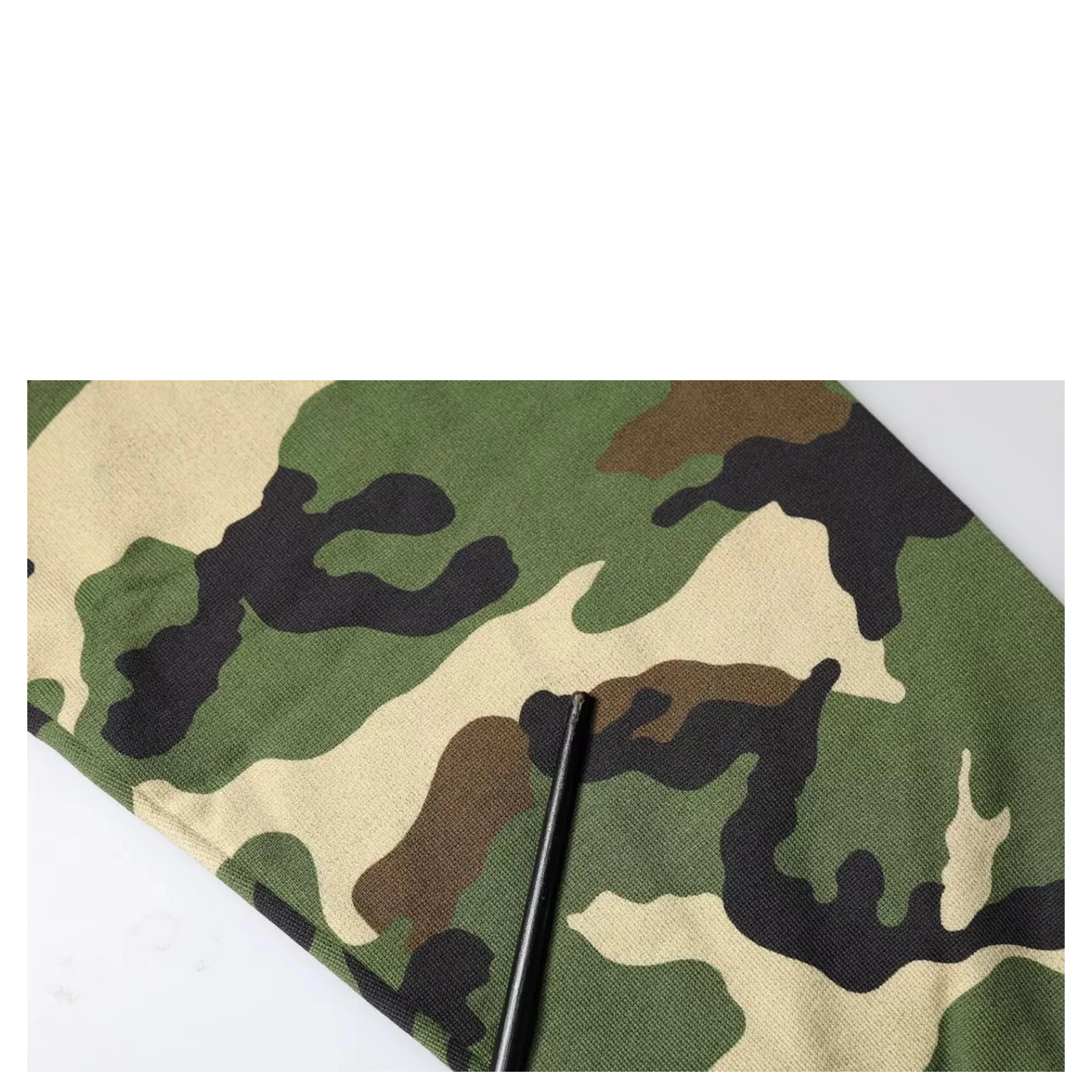 Multicolor Camouflage Sweatshirt Sweater