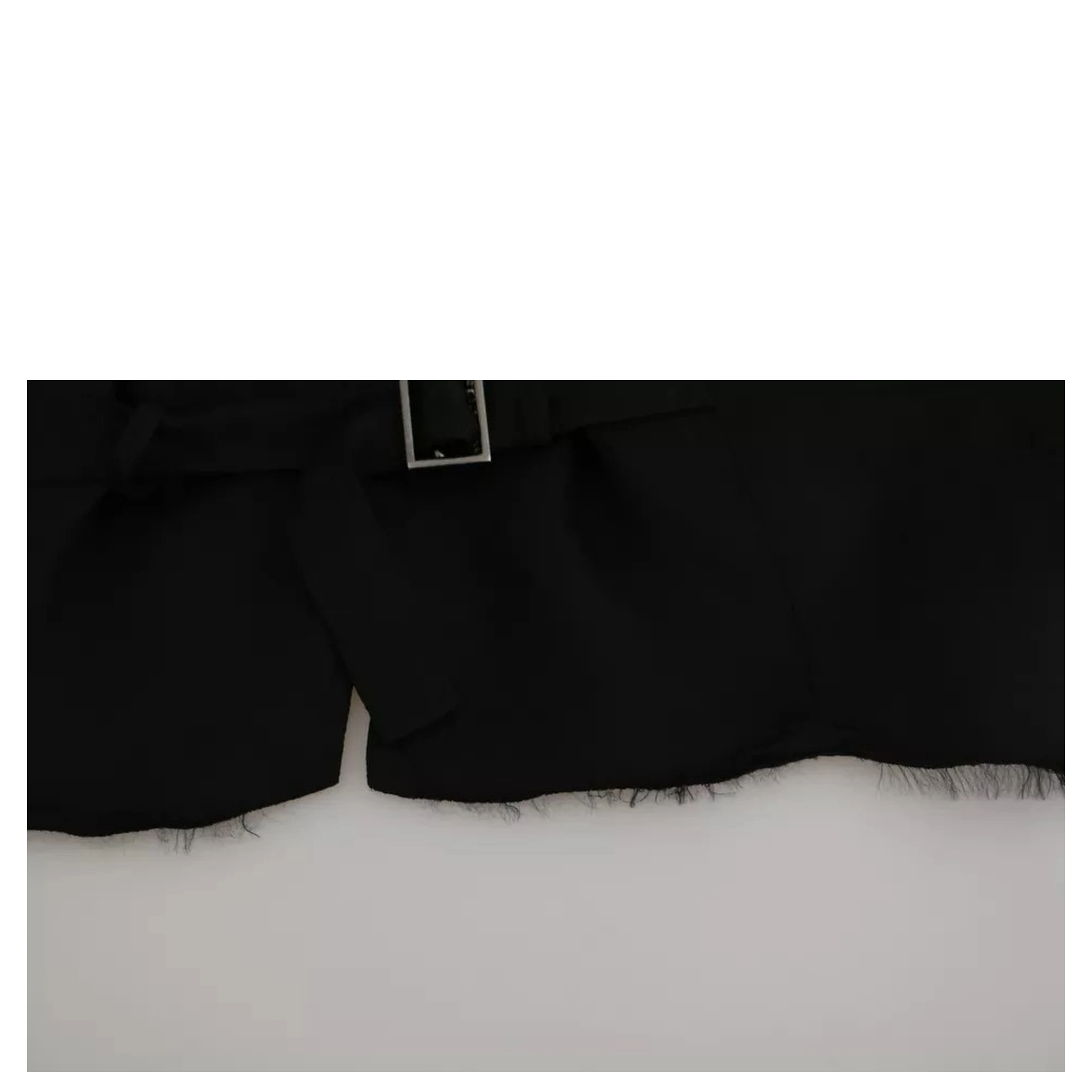 Black Solid STAFF Slim Fit Waistcoat Vest