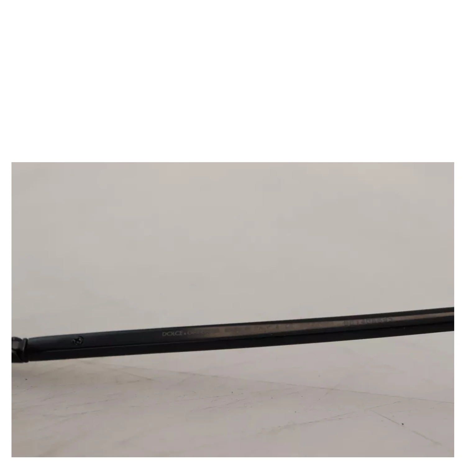 Matte Black Steel Frame Green Lens DG2245 Sunglasses