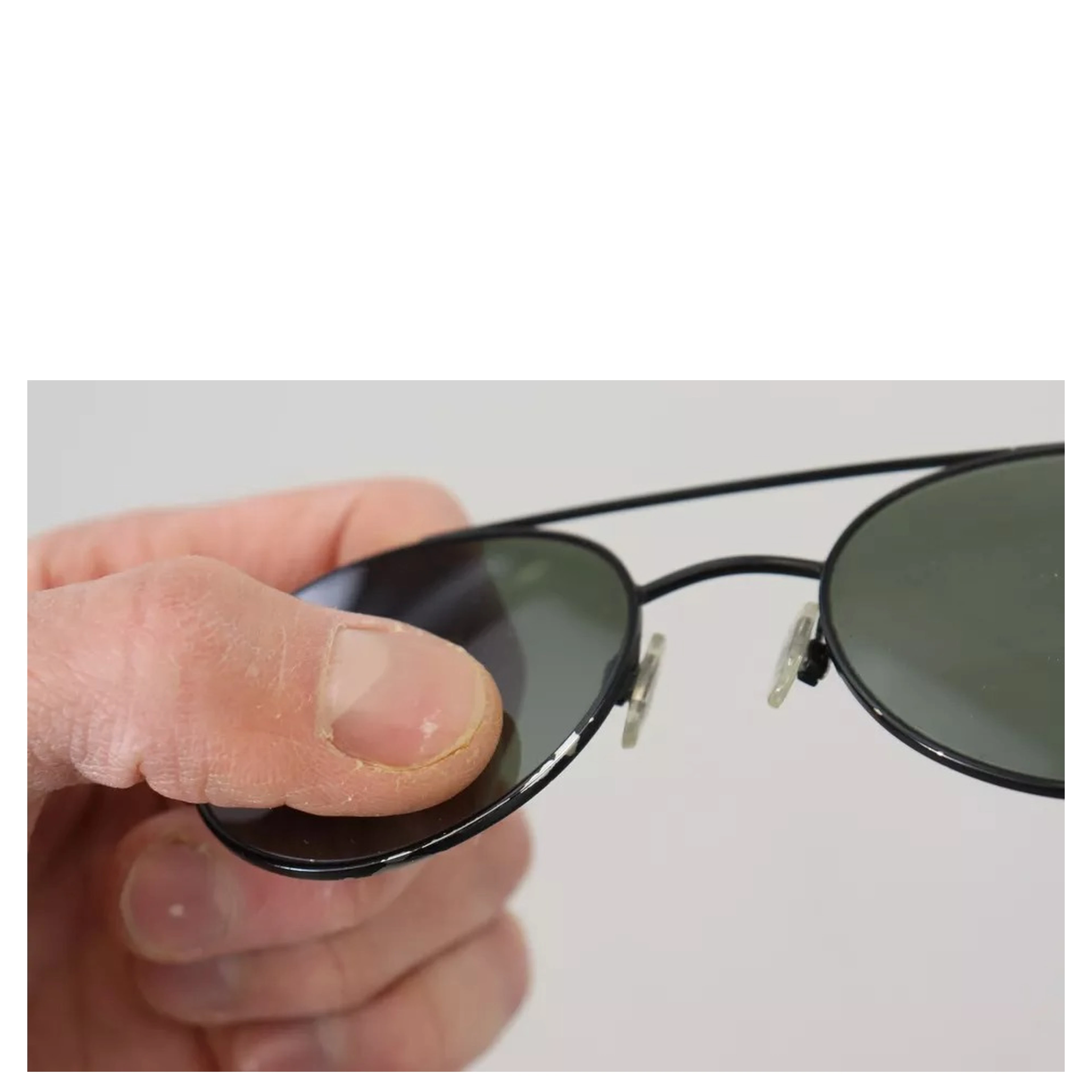 Matte Black Steel Frame Green Lens DG2245 Sunglasses