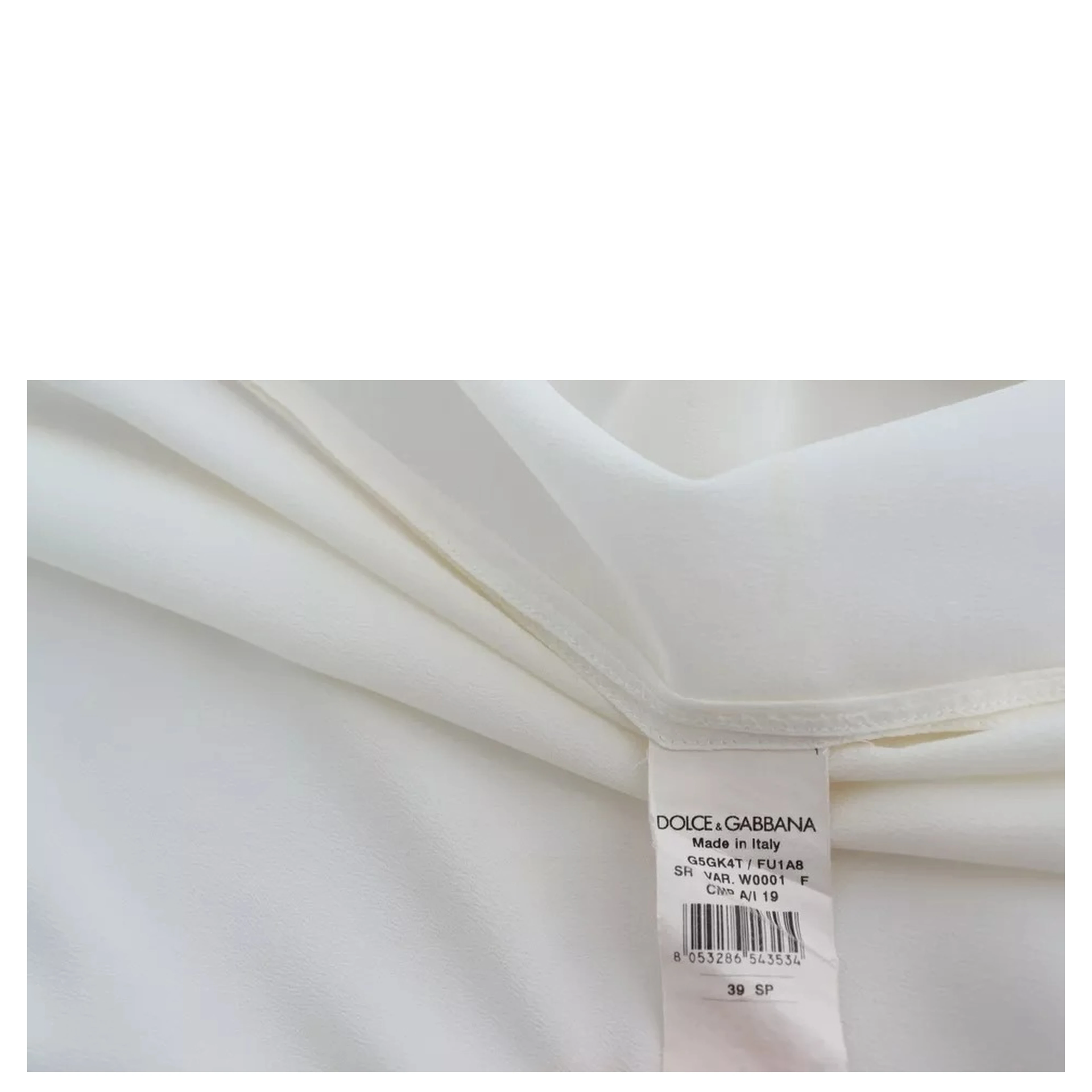 White Blouse Ascot Collar Shirt Silk Top