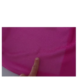 Fuchsia Polyester Crewneck Pullover Sweater