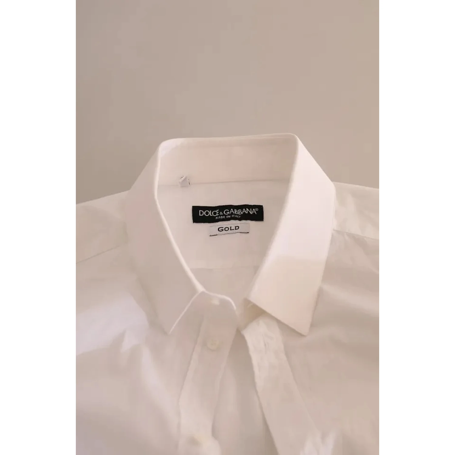 White GOLD Formal Cotton Tuxedo Dress Shirt