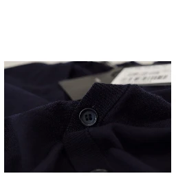 Blue Wool STAFF Down Cardigan Sweater