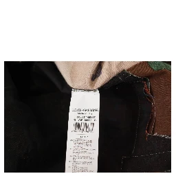 Multicolor Button Down Patchwork Shirt
