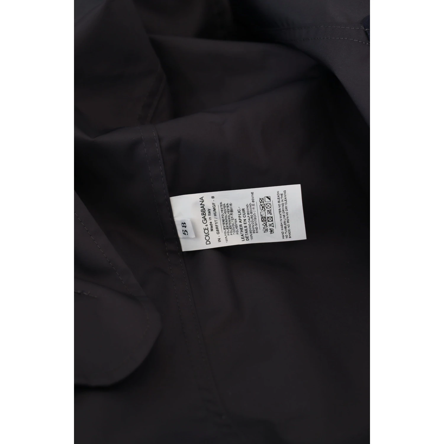 Blue Hooded Double Breasted Coat Jacket
