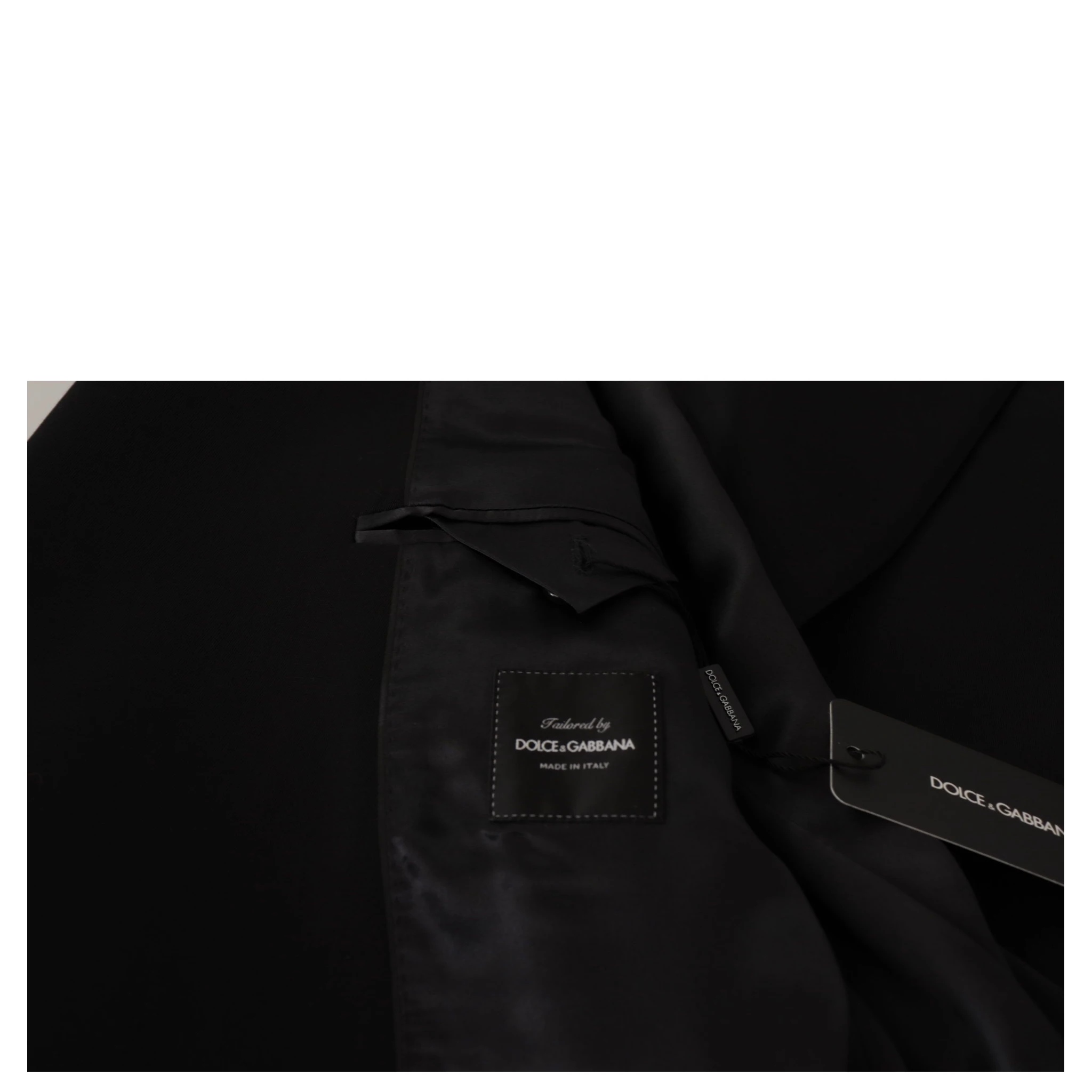 Black Wool Single Breasted Jacket Blazer