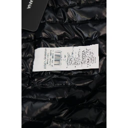 Black Wool Collared Full Zip Jacket