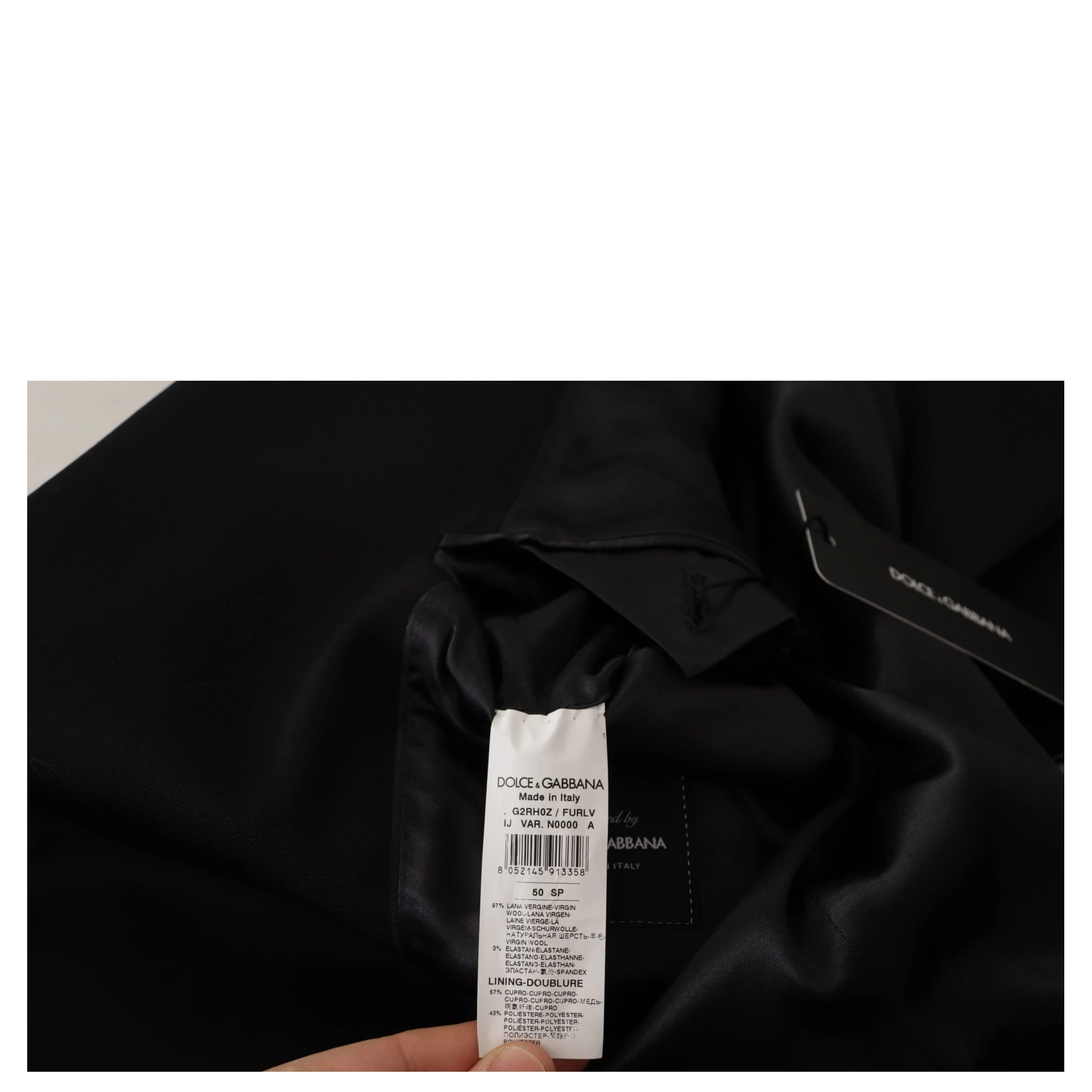 Black Wool Single Breasted Jacket Blazer