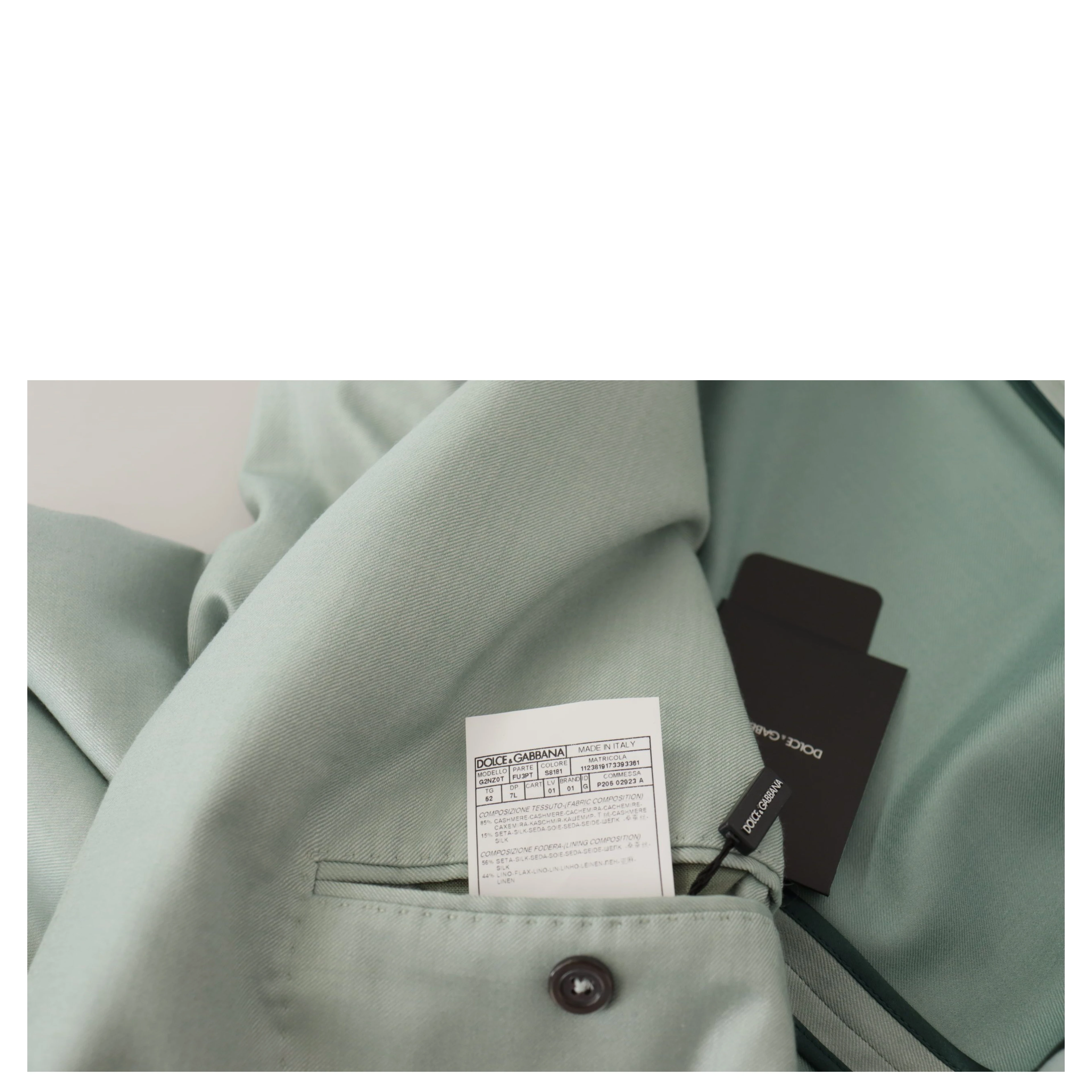 Green Cashmere Jacket Blazer Jacket