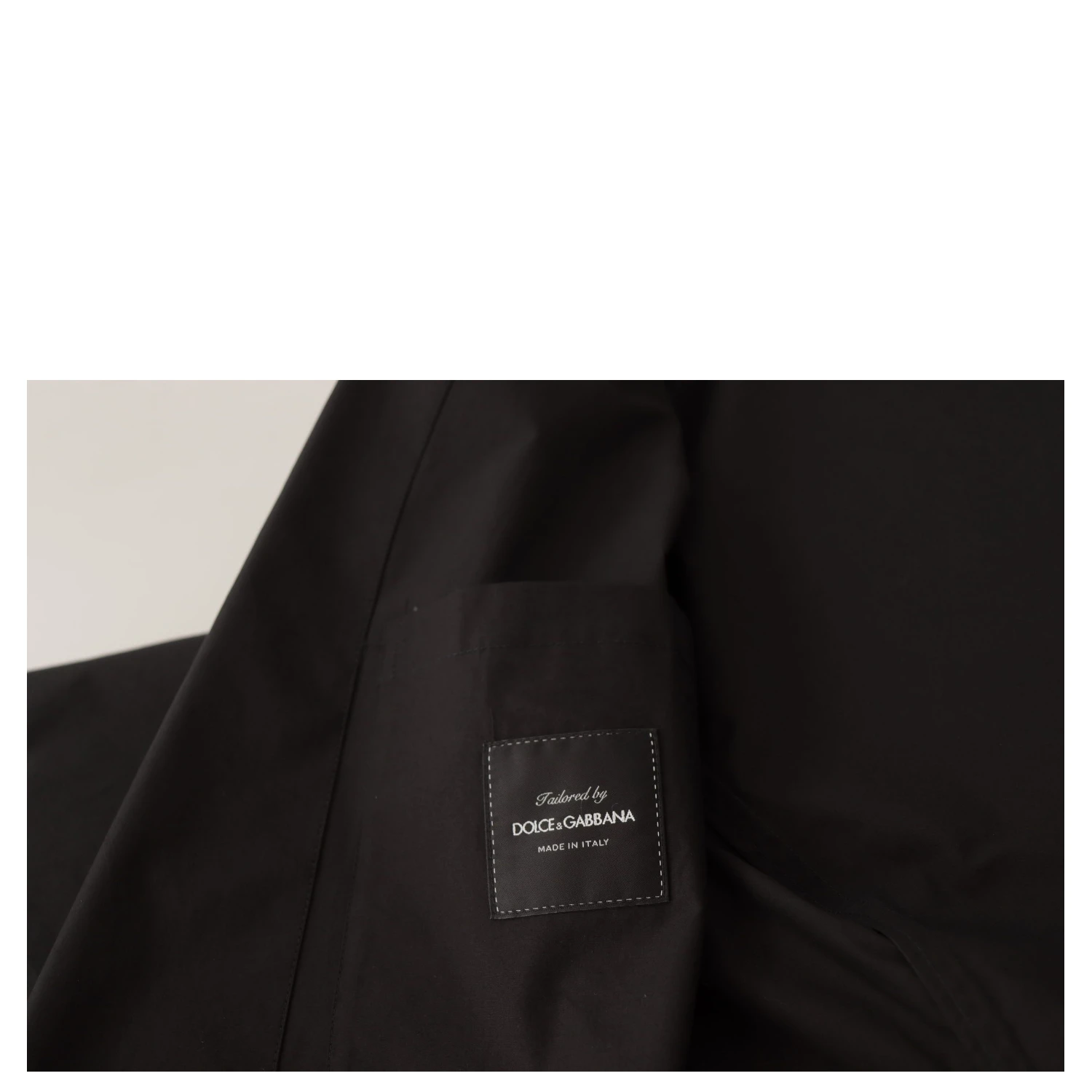 Black Cotton Single Breasted Blazer Jacket