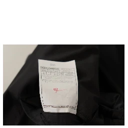 Black Single Breasted TAORMINA Breasted Blazer