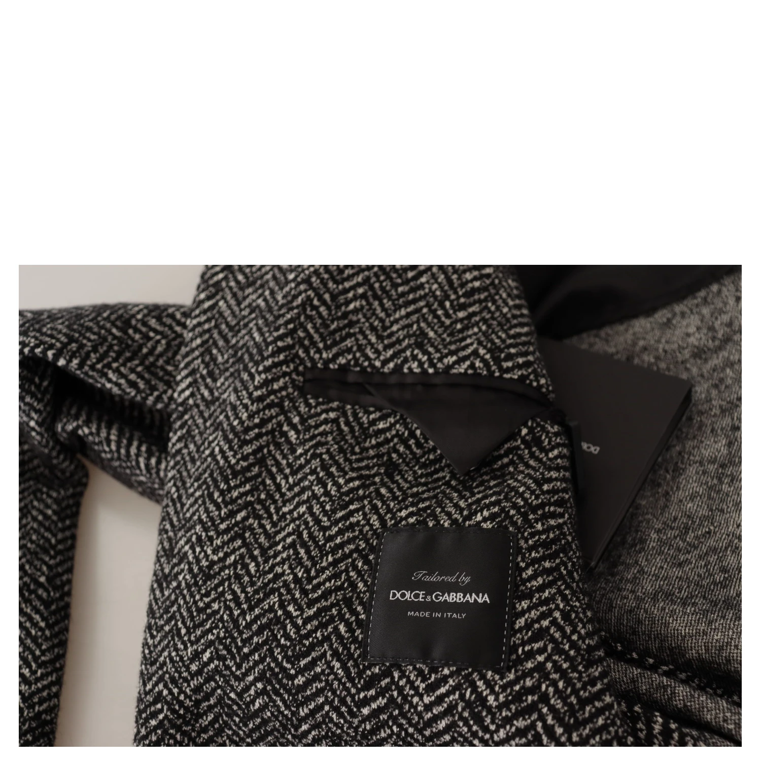 Gray Cotton Single Breasted Fantasy Blazer