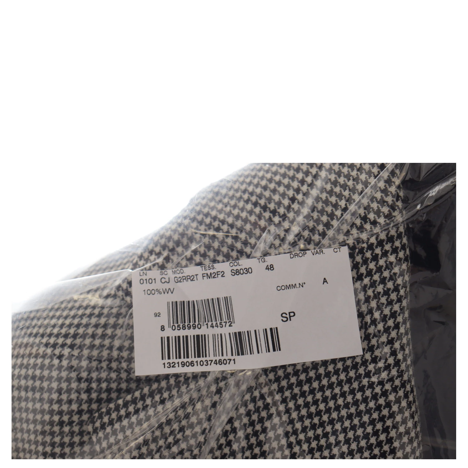 Gray Checkered Single Breasted Jacket Blazer