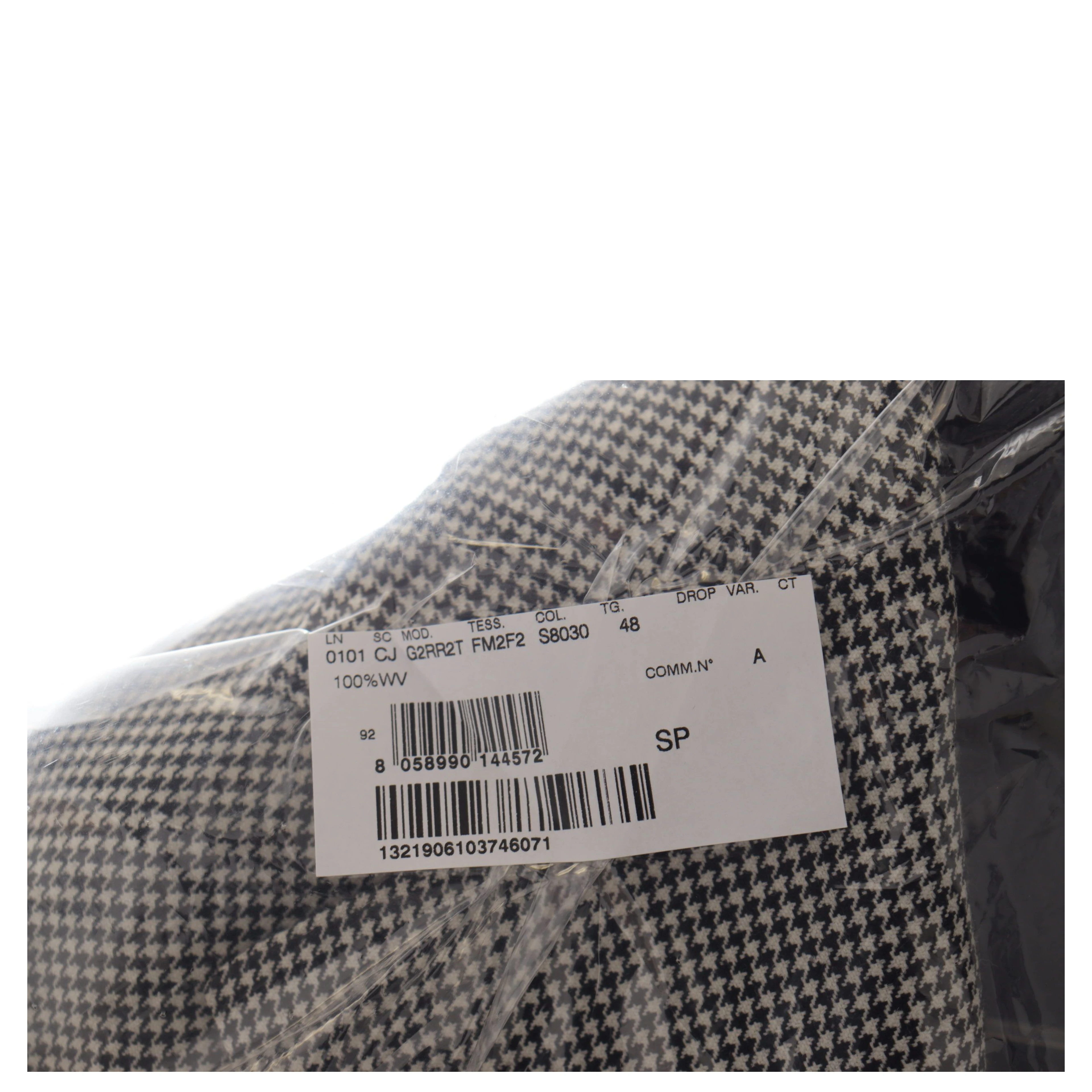 Gray Checkered Single Breasted Jacket Blazer