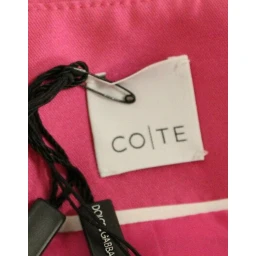 Pink silk blend jacket