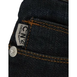 Chic Blue Slim Fit Denim Delight